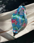 Waterproof Floral Lanterns 35cm, Fabric 15 Pattern, Outdoor Patio Decoration