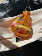 Waterproof Floral Lanterns 35cm, Fabric 26 Pattern, Outdoor Patio Decoration