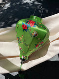 Waterproof Floral Lanterns 35cm, Fabric 2 Pattern, Outdoor Patio Decoration