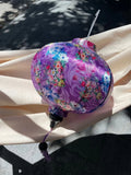Waterproof Floral Lanterns 35cm, Fabric 11 Pattern, Outdoor Patio Decoration