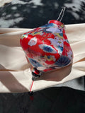 Waterproof Lotus Lanterns 35cm, Fabric 20 Pattern, Outdoor Patio Decoration