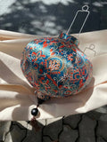 Waterproof Floral Lanterns 35cm, Fabric 14 Pattern, Outdoor Patio Decoration