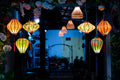 Set of 6 Hoi An Waterproof Lanterns 35cm, Floral Pattern, Wedding & Patio Hanging Decor