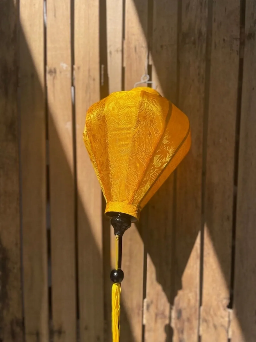 Hoi An Bamboo Silk Lantern 45cm, Balloon Fabric 13, Wedding & Patio Hanging Decor