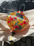 Waterproof Floral Lanterns 35cm, Fabric 32 Pattern, Outdoor Patio Decoration