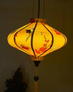 Waterproof Floral Lanterns 35cm, Fabric 26 Pattern, Outdoor Patio Decoration