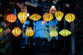 Set of 10 Hoi An Waterproof Lanterns 35cm, Wedding & Patio Decoration, Outdoor Hanging Decor